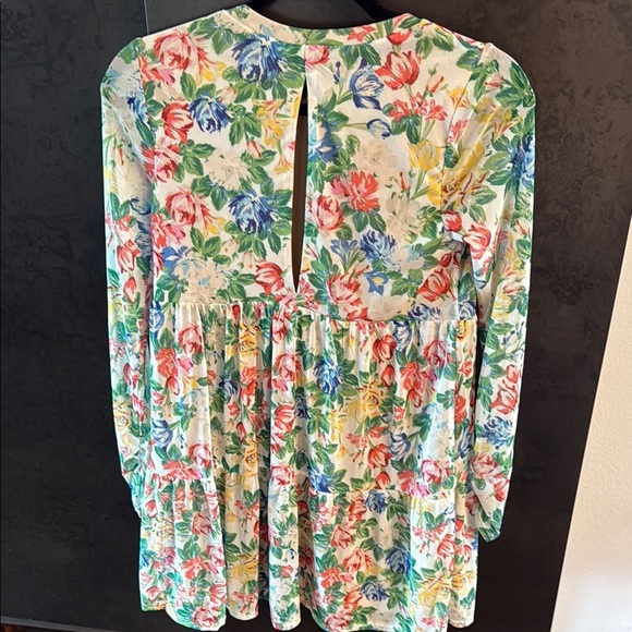 AFRM Floral Mini Dress - Multicolor - Picture 7 of 9